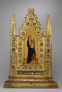 Bakire ve Çocuk ile Reliquary Tabernacle by Naddo Ceccarelli